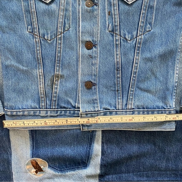vintage denim levi’s jacket size S - Picture 6 of 9